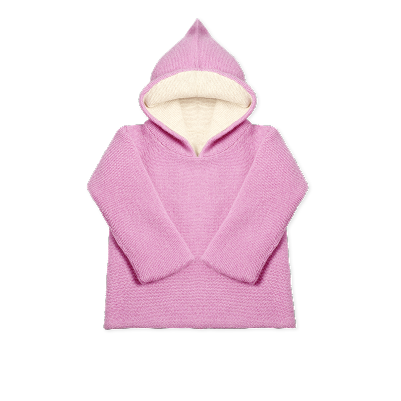 A sleek image featuring "The Double Cashmere Hoodie," a premium garment with dual layers of sumptuous cashmere. This hoodie combines ultimate comfort with contemporary style, making it a luxurious and cozy addition to your wardrobe.